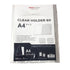 InterXFolder - Dokumen Clear Holder isi 60 Pocket A4 - PCS - Transparant