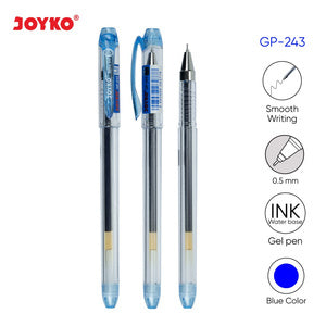 JOYKO - Gel Pen Whiz gel Warna Biru GP 243 - Lusin