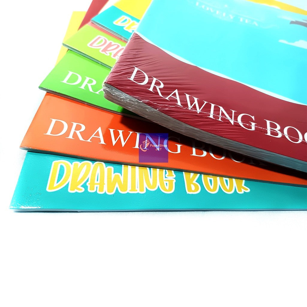 SIDU - Drawing Book A4 Buku Gambar Cover Cartoonist Kertas Putih Halus isi 10 Lembar/Buku - Pcs