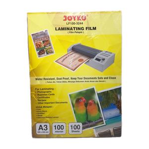 JOYKO - Film Pelapis - Laminating Film Varian Ukuran  - Pack - A3