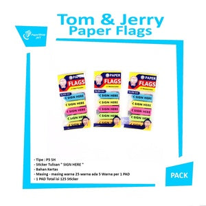 TOM & JERRY - Kertas Flags TJ P5-SH Paper Flags - Pad