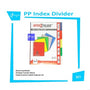 INTERXFOLDER - PP Index Divider A4 - 5 Warna - Set