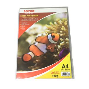 Joyko - Glossy Photo Paper Halus Kertas Foto Mengkilap - Pack - A4 160gr Ikan Nemo