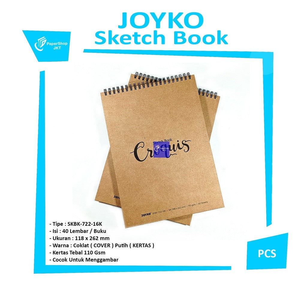 JOYKO - Sketch Book SKBK-722-16k - Pcs