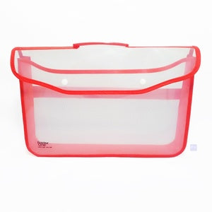 FOLDER ONE - Map Plastik 2 Kancing Penyimpanan File - Pcs - Merah
