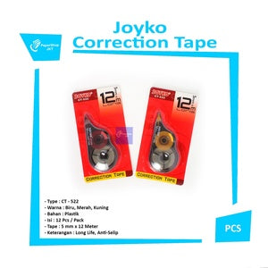 JOYKO - Correction Tape CT-522 Tipe X Pita - Pcs - CT-522
