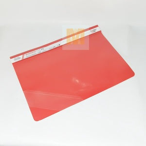 FOLDERONE - Business File Map Plastik Ukuran F4 Warna - Lusin - Merah