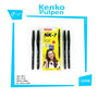 KENKO - NK-7 Pen Oil Gel Pulpen - HItam - Pcs