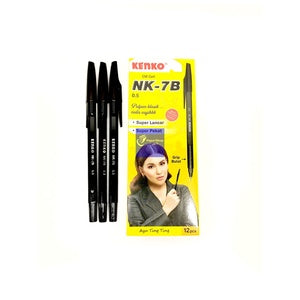 KENKO - Pulpen NK-7b Oil Gel 0.5 - Pcs - Hitam