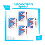 Snowman - Spidol Permanent Marker G12 - Pcs - Biru