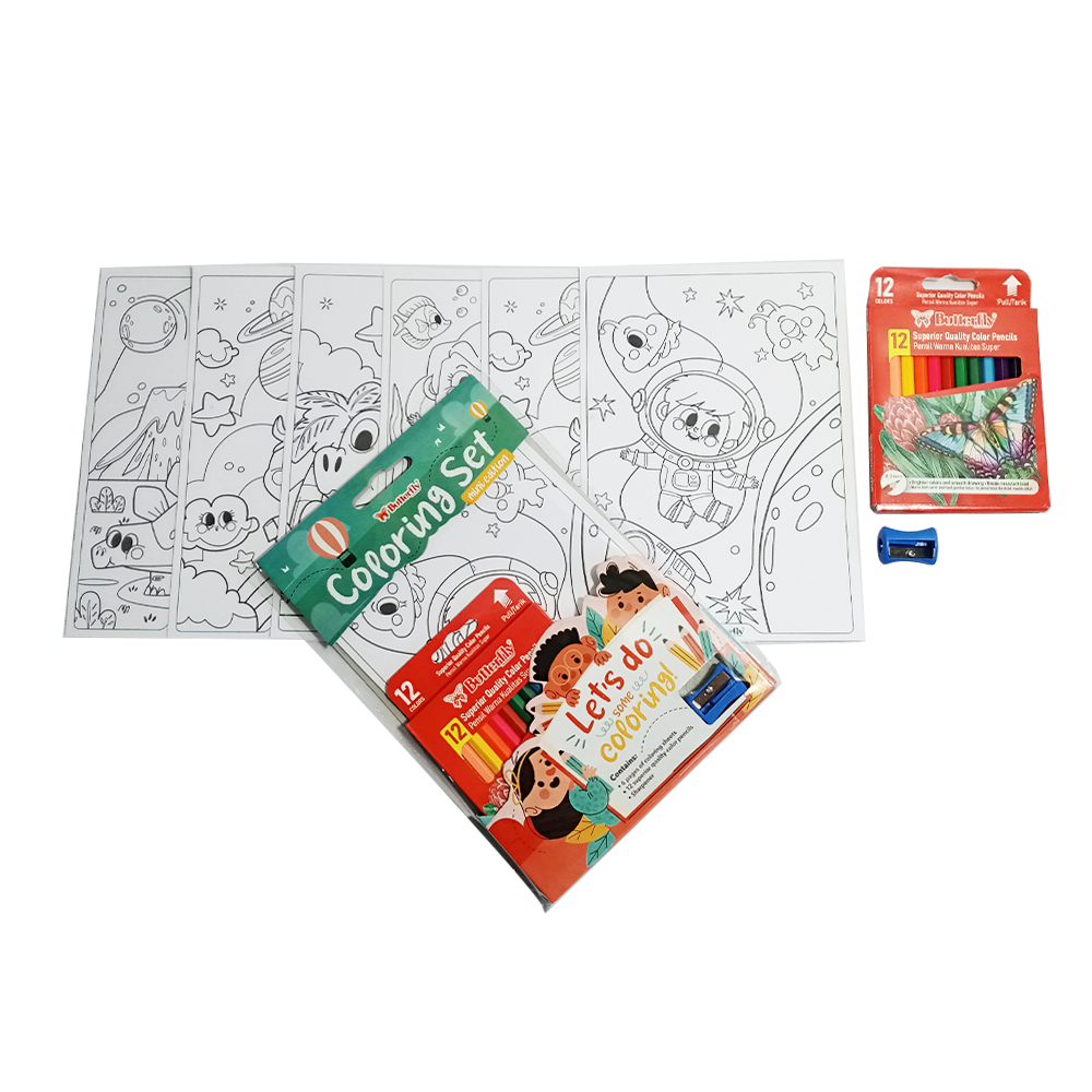 BUTTERFLY - Colouring Set Mini Edition - Set