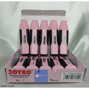 JOYKO - Highlighter Pastel Series Atau Penanda Pastel Seri - Pcs - HL - 7 Pink