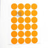 Tom & Jerry - Colot Dot Labels 118 Label 1 Warna - Pack - Orange