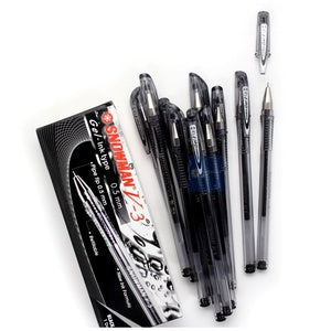 SNOWMAN - Pulpen V3 Pen gel 0.5mm Bulpen Bolpoint - Pcs - HITAM