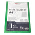 InterXFolder - Dokumen Clear Holder isi 20 Pocket A4 - PCS - Hijau