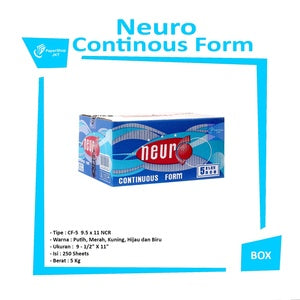 NEURO - Continous Form 5 Ply 9 1/2 x 11 ( K5 Neuro ) NCR - Box