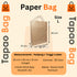 Paper Bag Brown Craft 125 Gsm - Lusin - LARGE