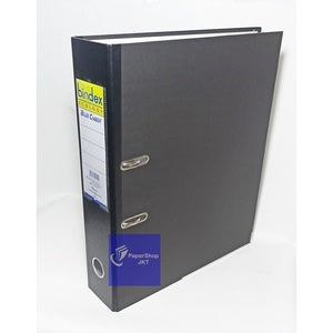 BINDEX - Ordner Tempat File Ukuran Folio 717 Hitam & Biru - Pcs - Hitam