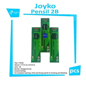 JOYKO - Pensil Tulis P8126 - 2B - Pcs