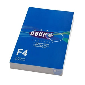 NEURO - Kertas HVS Fotokopi Warna Putih  70gsm - Pack - F4