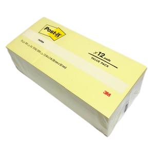 3M - Post It Sticky Notes 653AN Mix Color & Yellow - PACK - YELLOW