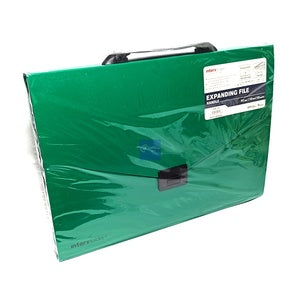 INTERX - Expanding File With Handle Folio -Tas Tenteng - Pcs - HIJAU