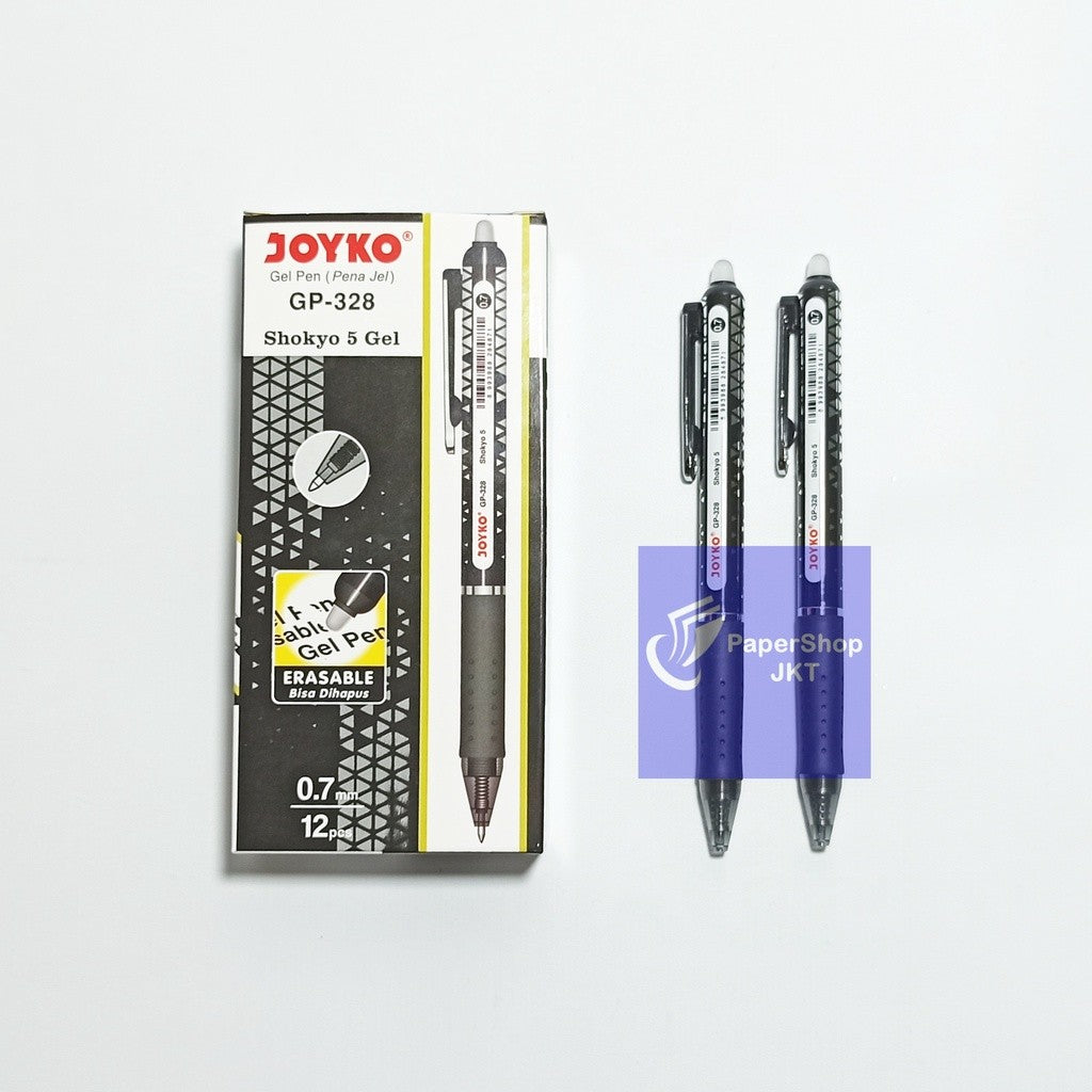 JOYKO - Gel Pen Shokyo 5 Gel GP-328 Erasable Bisa Dihapus - Pcs