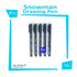 SNOWMAN Drawing Pen 700 Hitam All Varian Ukuran - Pcs - 0.7