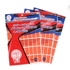 TOM & JERRY - Label Color Series 108 Label 1 Warna - Pad - Merah