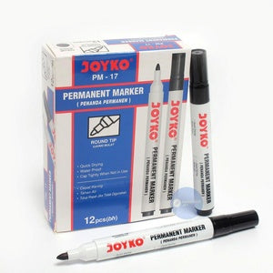 JOYKO - Spidol Permanent Marker - PM Series - Pcs - PM -17 Hitam