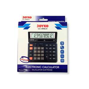 Joyko - Kalkulator Elektronik CC-898CH 12 Digits Calculator Check Correct - Pcs
