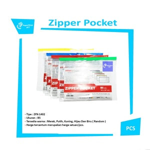 INTERXFOLDER - Zipper Pocket B5 Transparant - ZPX 1402 - Pcs