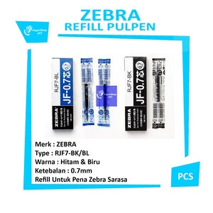 Zebra Sarasa - Isi Pen Refill - Pcs - 0.7 BIRU
