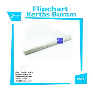 Kertas Flip Chart Koran Buram Untuk Flipchart 60 X 90 - Roll