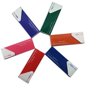 InterXFolder - Tempat Pensil Pen Case Plastik Warna PCX-100 // PCX-200  - Pcs - PCX-100