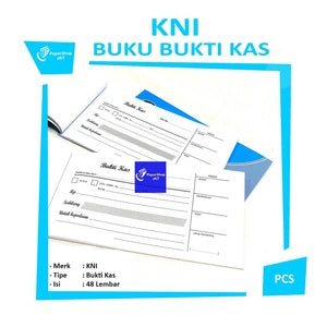 KNI - Buku Nota Catatan Bukti Kas