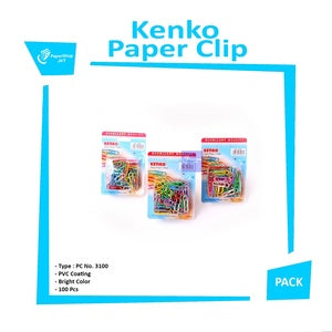 KENKO - paper clip warna warni no. 3100