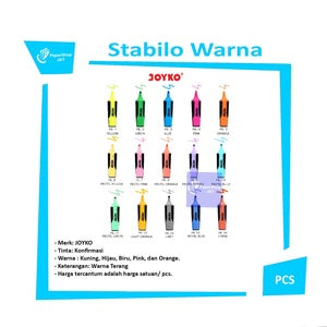 JOYKO - Highlighter HL-1~5 Warna - Pcs - Orange