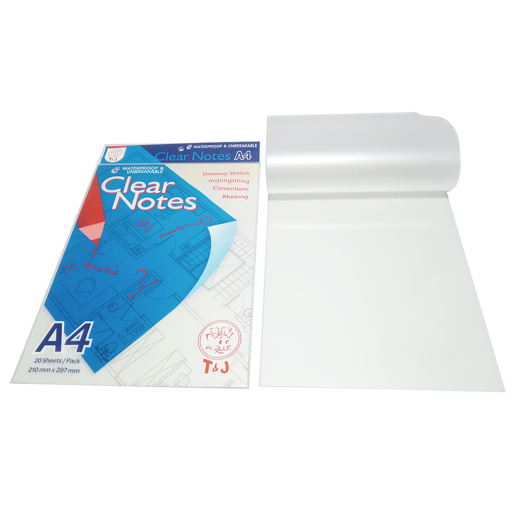 Tom & Jerry - Transparan Clear Notes A4 - Pack
