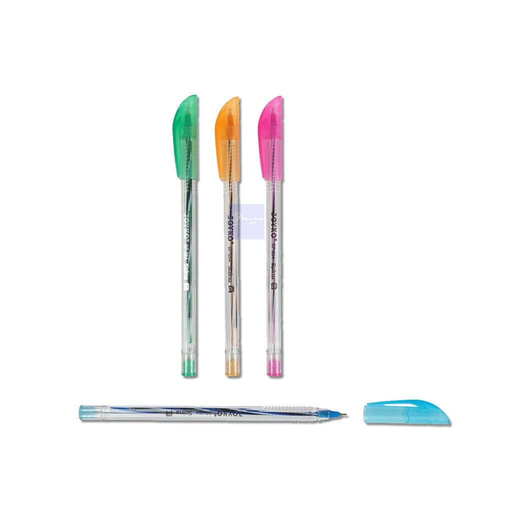 Joyko - Ballpen BP 264 Spino - Pena Tinta Hitam - Lusin