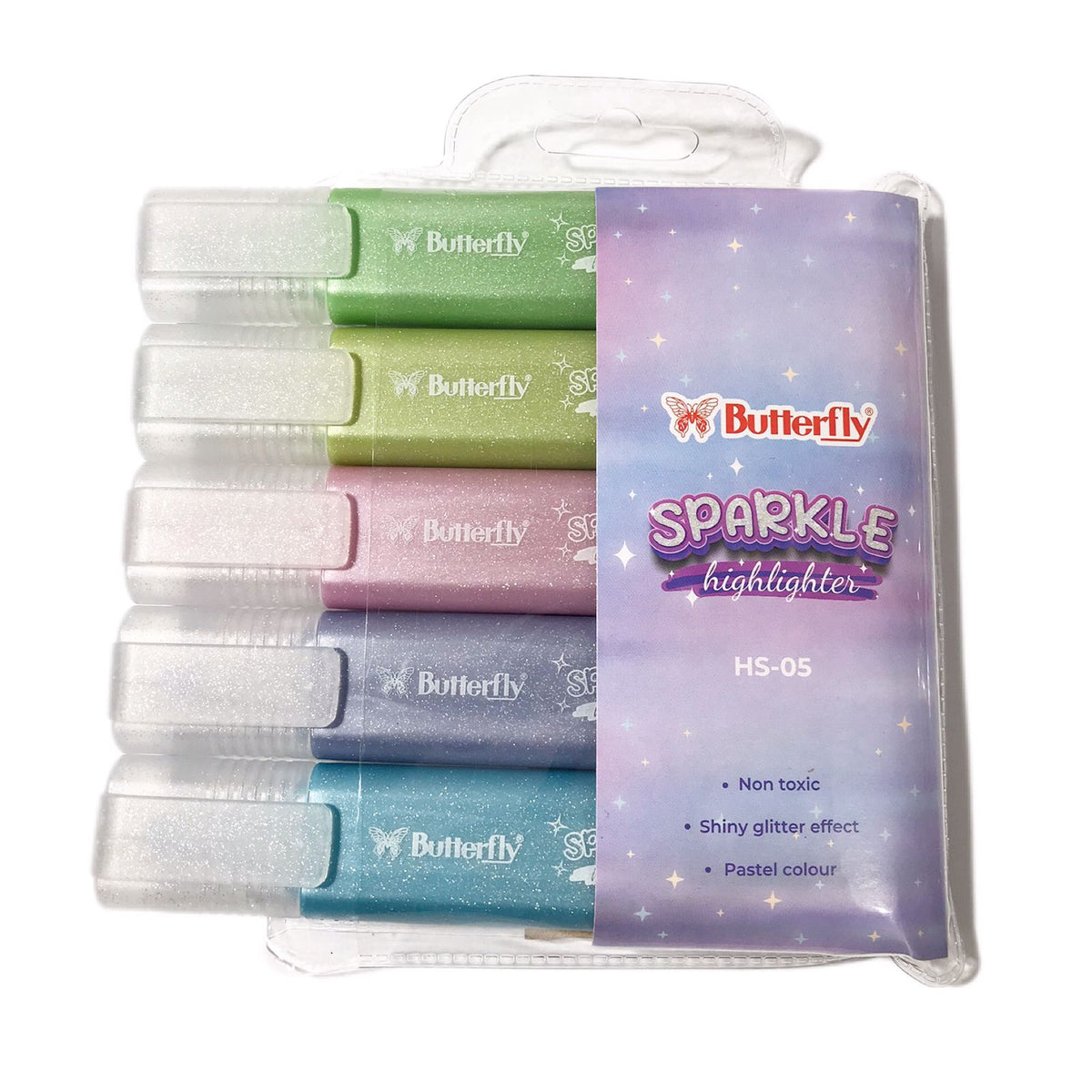 Butterfly - Sparkle Highlighter HS-05 - SET