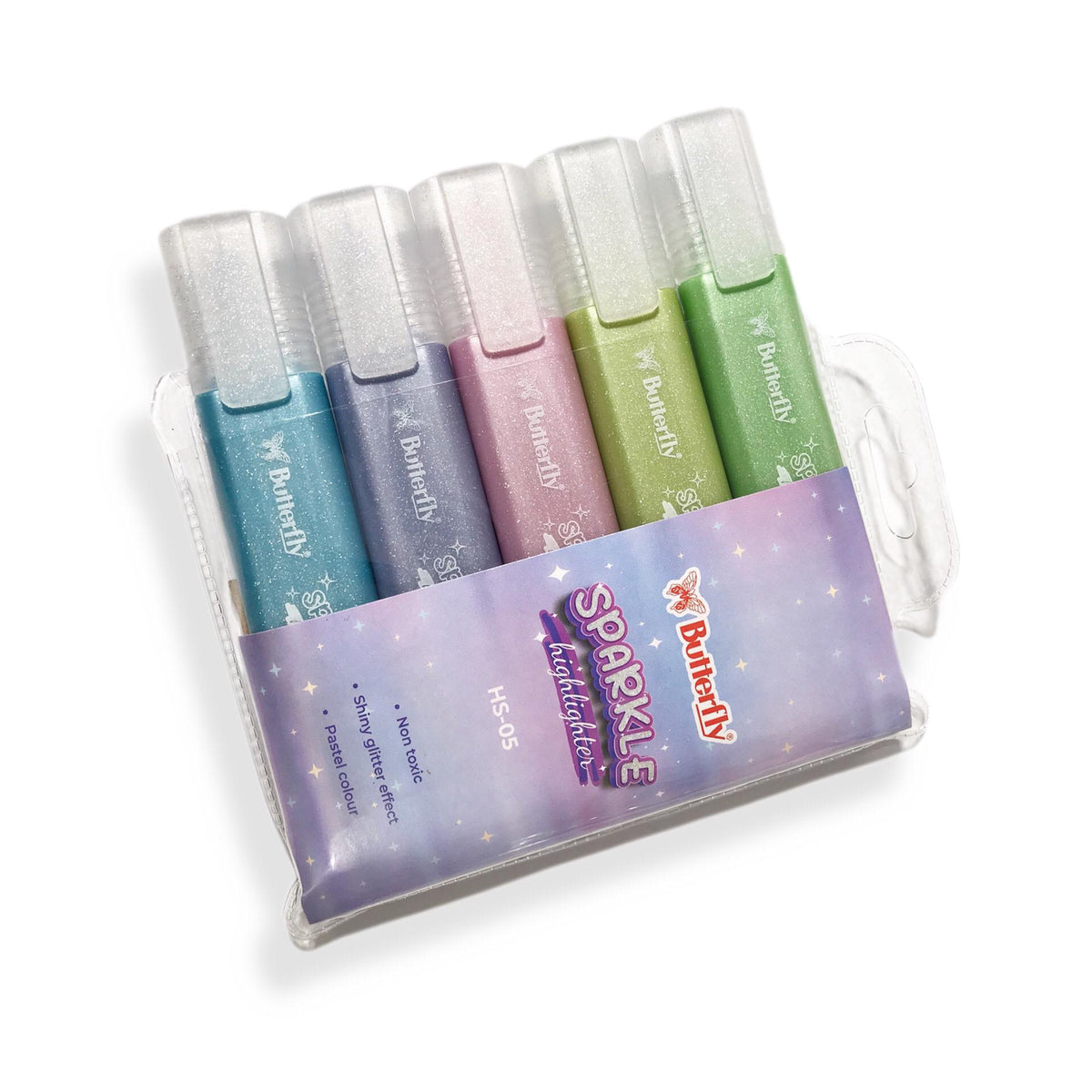 Butterfly - Sparkle Highlighter HS-05 - SET