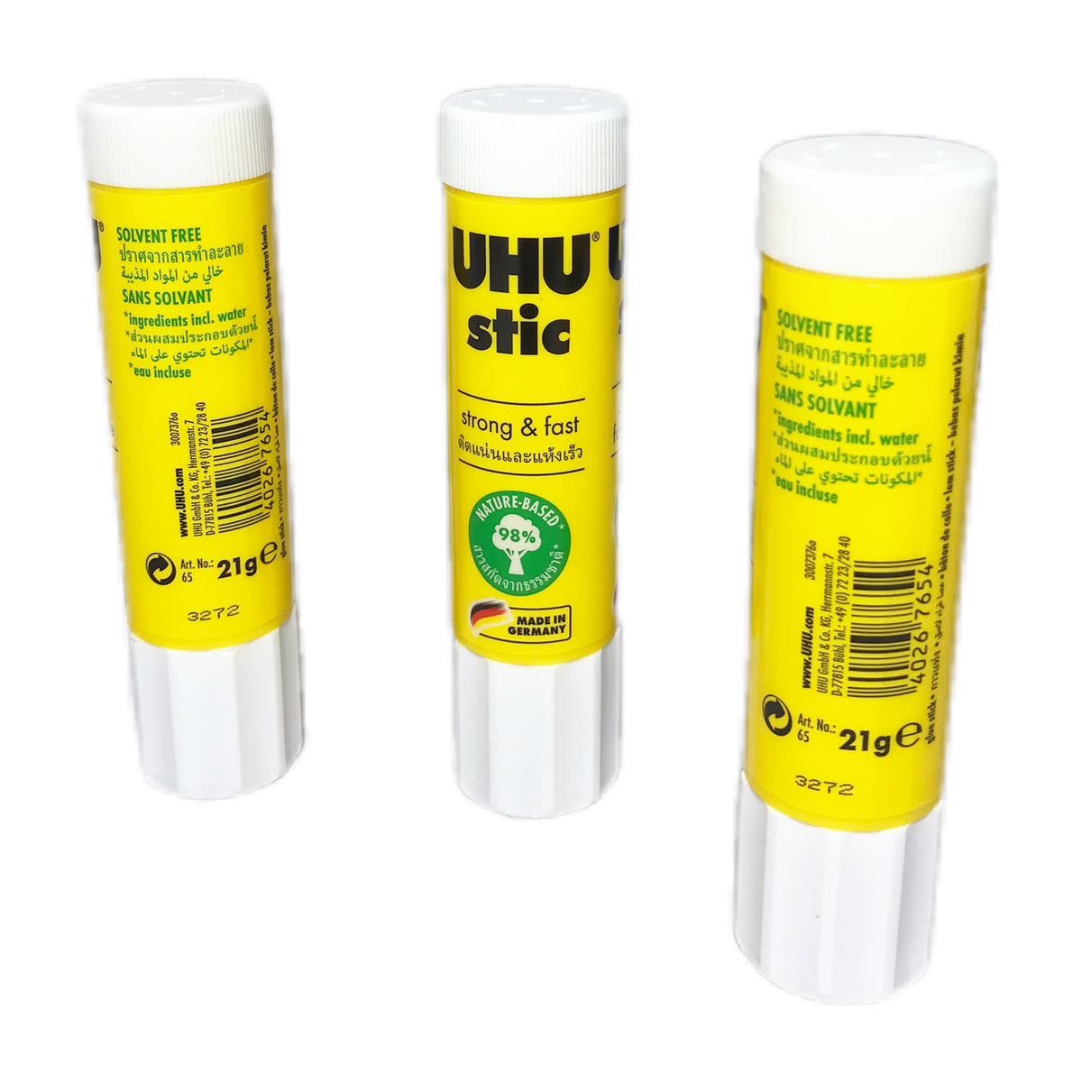 UHU - Glue Stick 21Gr Lem Kertas Stik - Pcs