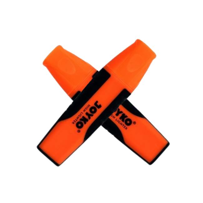 JOYKO - Highlighter HL-1~5  Warna ORANGE - Pcs