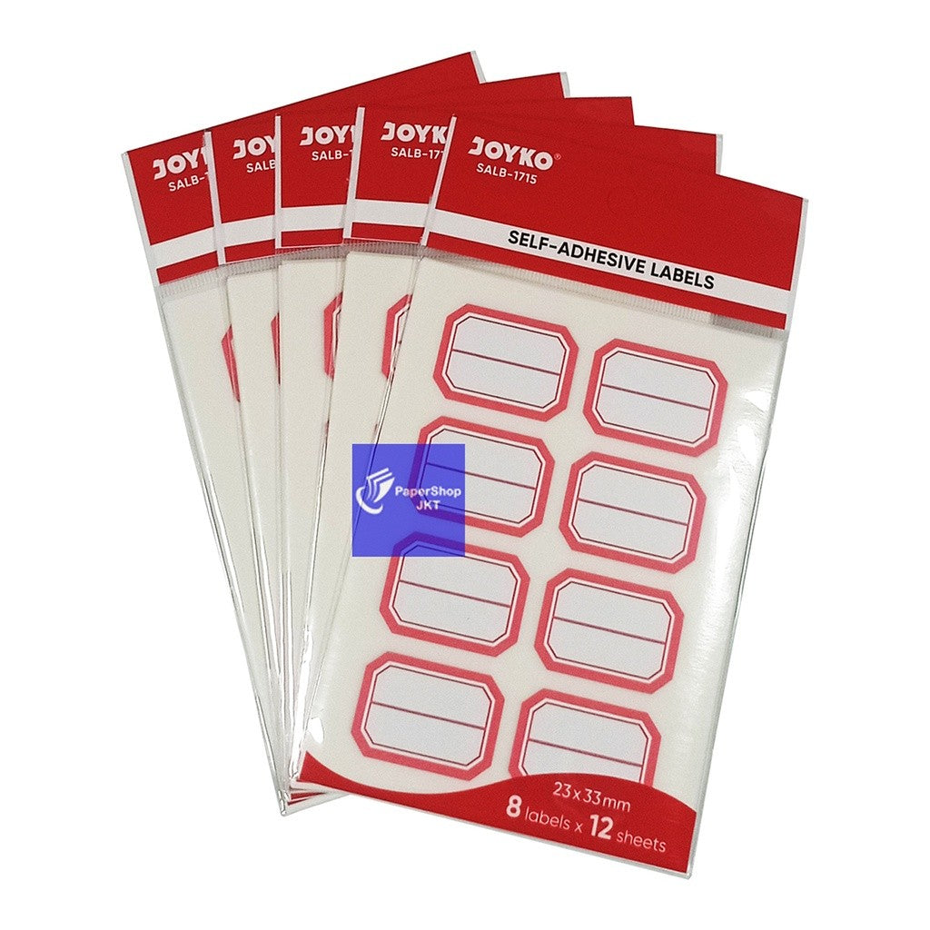 JOYKO - Self Adhesive Labels Salb 1701 - 1715 - Pad