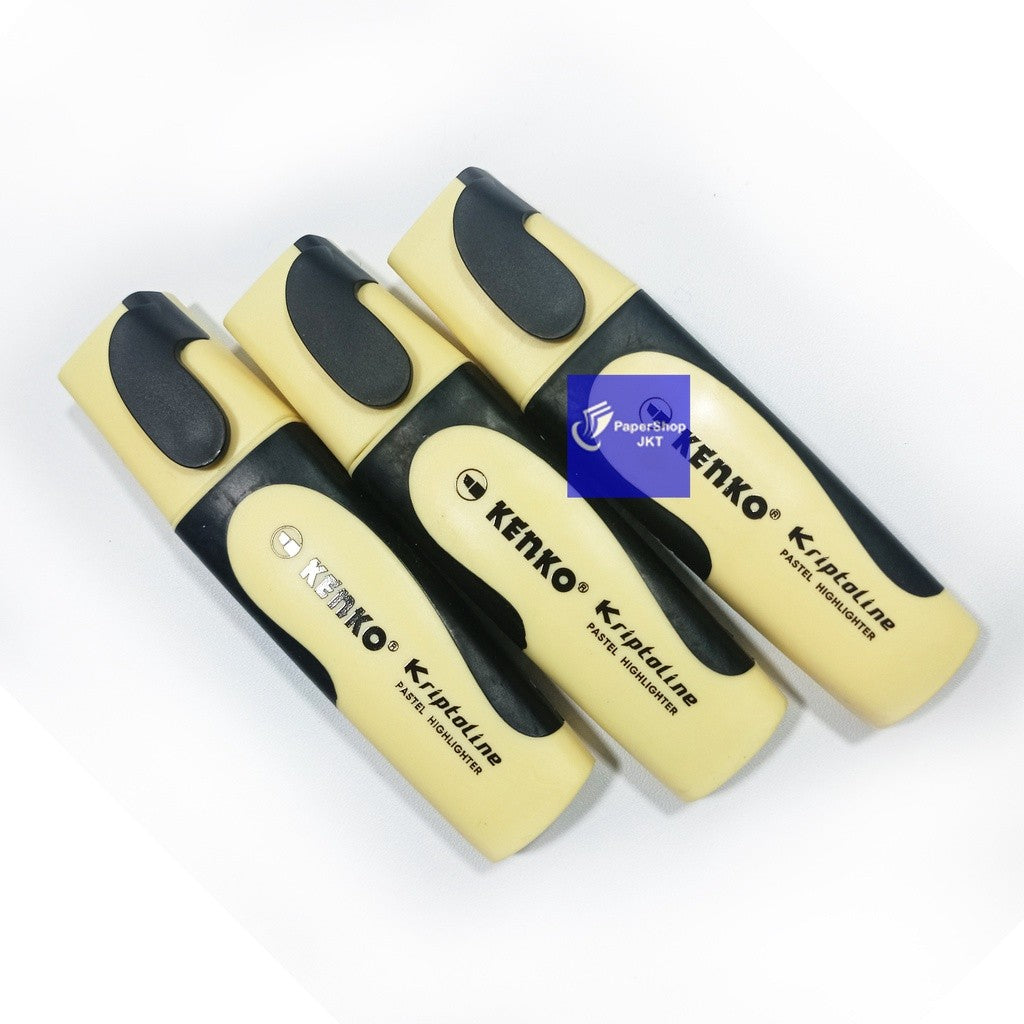 KENKO - Highlighter Kriptoline Pastel Warna - Pcs