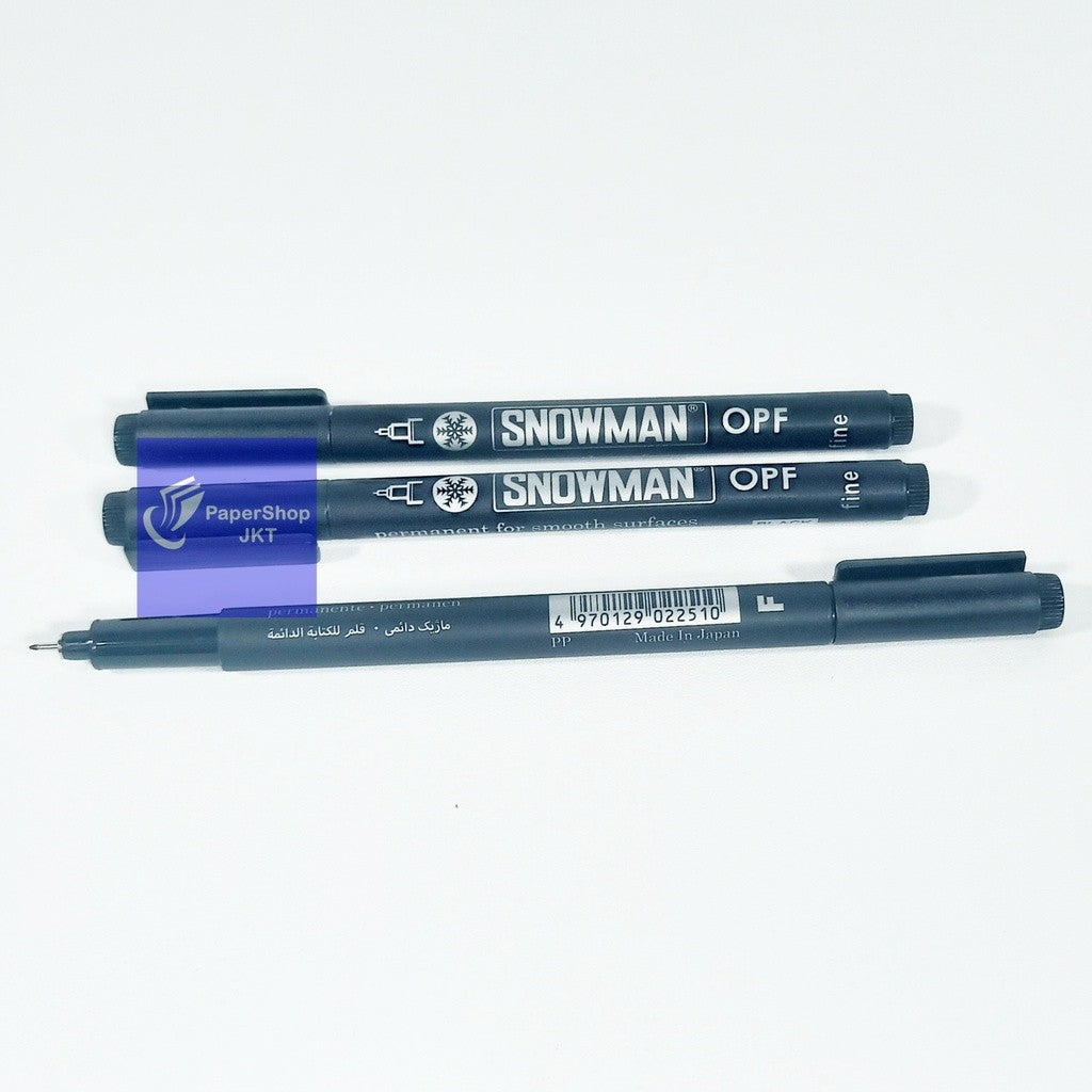 SNOWMAN - Pulpen OHP OPF Permanent - Pcs