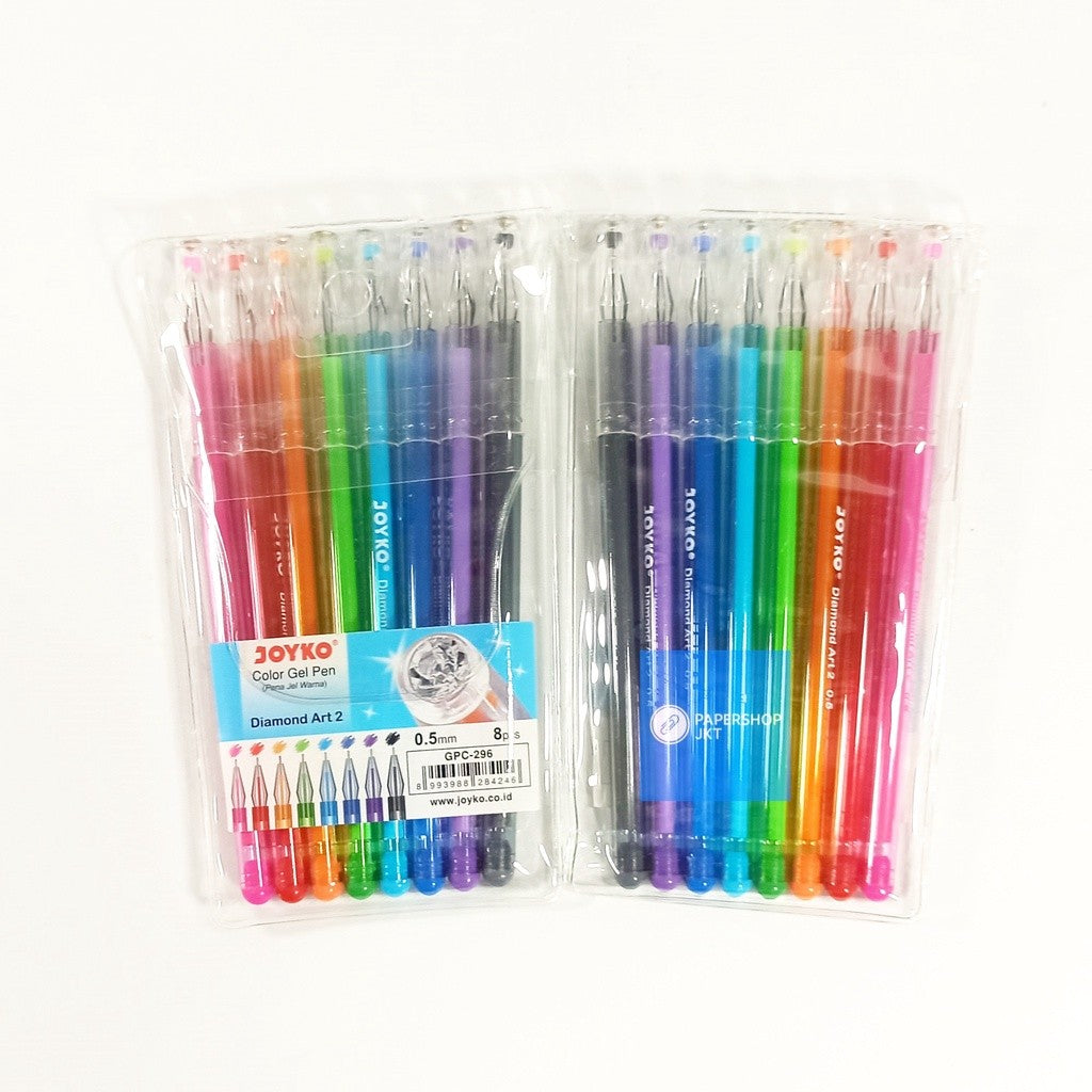 JOYKO - Color Gel Pen Warna GPC-296 Diamond Art 2 - SET