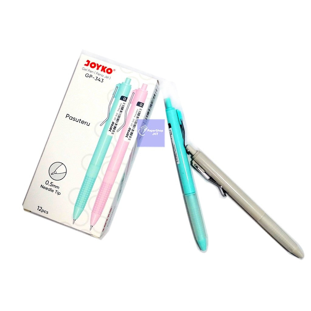 JOYKO - Pena Gel GP 343 Pasuteru Hitam - Pcs