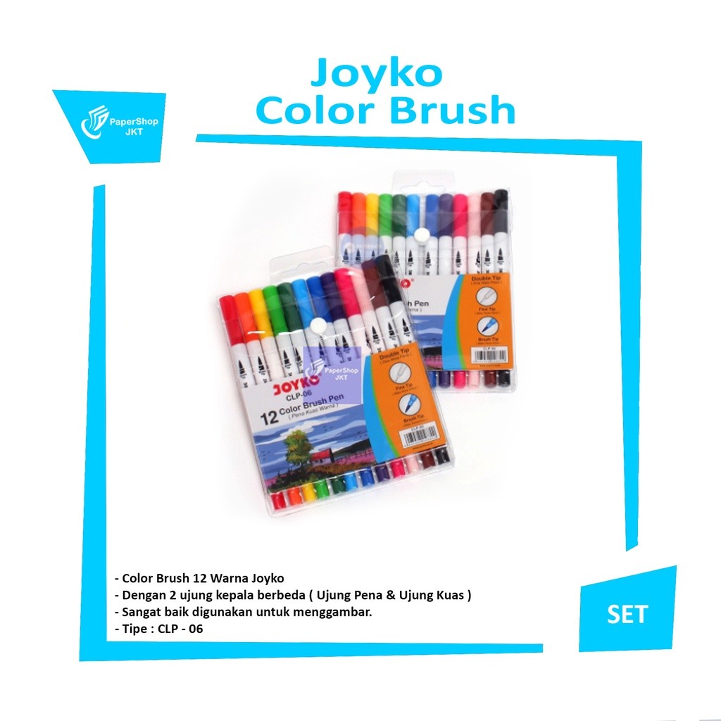 JOYKO - Color Brush CLP-06 - Set